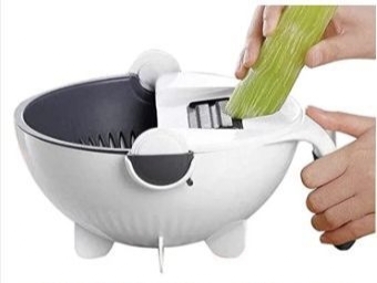 Vegetable Cutter with Drain Basket