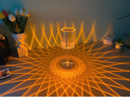 Modern Crystal Table Lamp