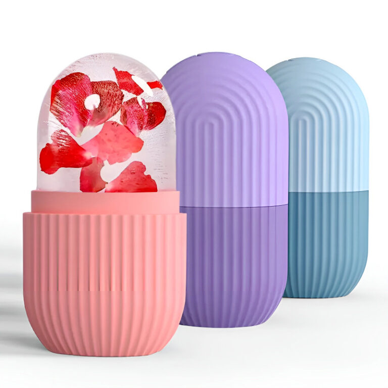 Silicone Facial Ice Roller for Skincare