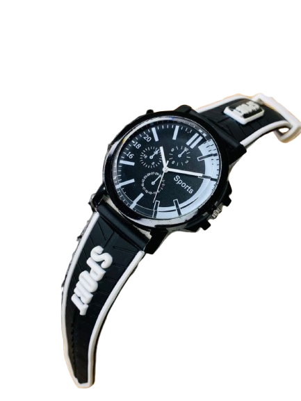 Sports Watch for Men Stylish White