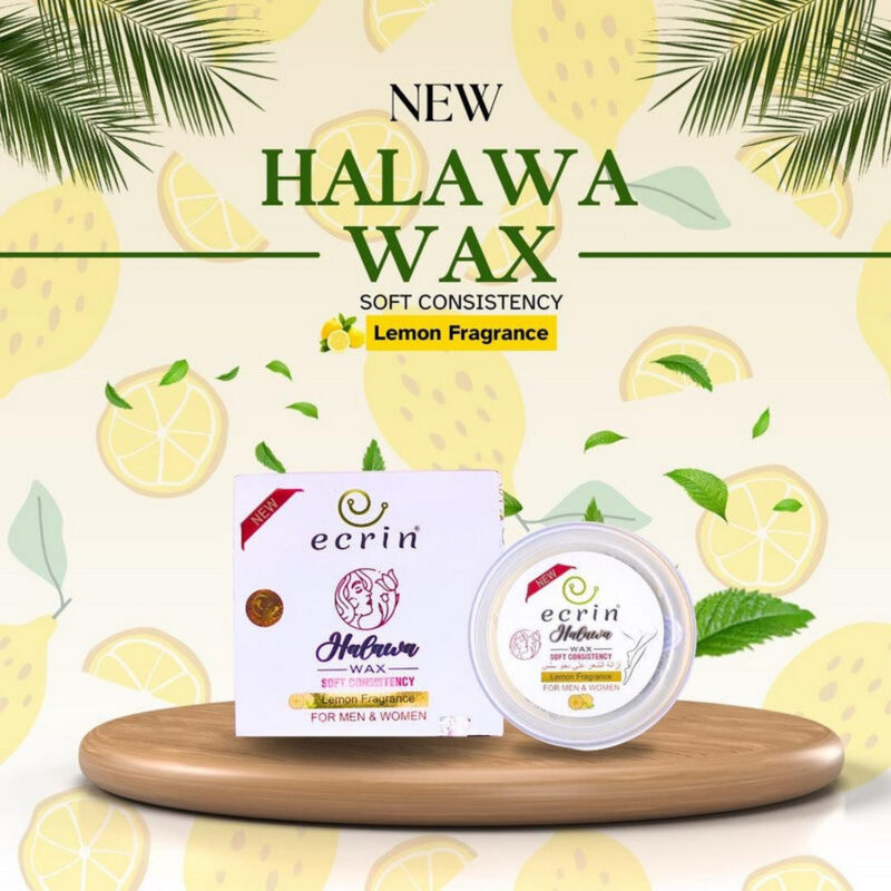 Ecrin Organic Halawa Wax With Lemon And Sugar