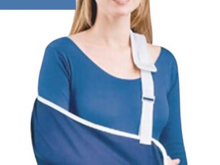 Arm Sling with Broad Soft Collar for Injury Support