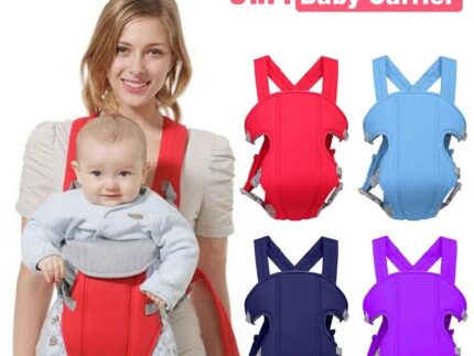 Baby Carrier with Safety Belt for Newborn & Toddlers