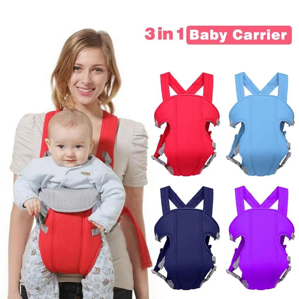 Baby Carrier with Safety Belt for Newborn & Toddlers