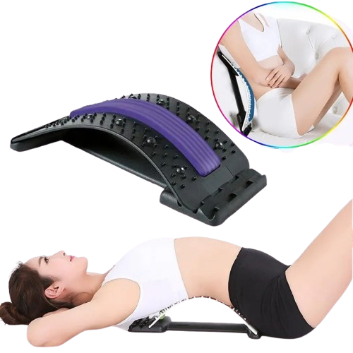 Back Stretcher Lumbar Support Pain Relief Device
