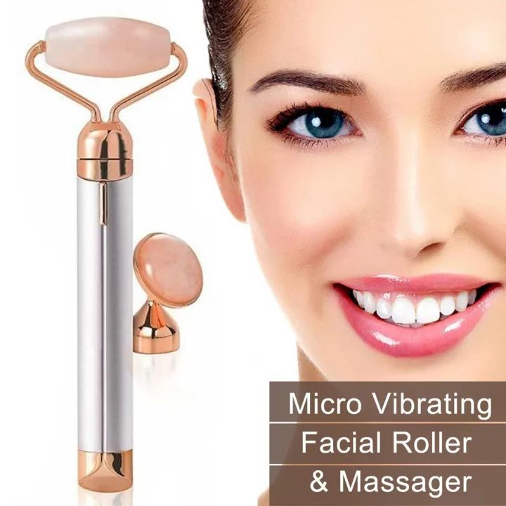 Facial Roller Massager 2-in-1 for Face Lift & Anti-Aging