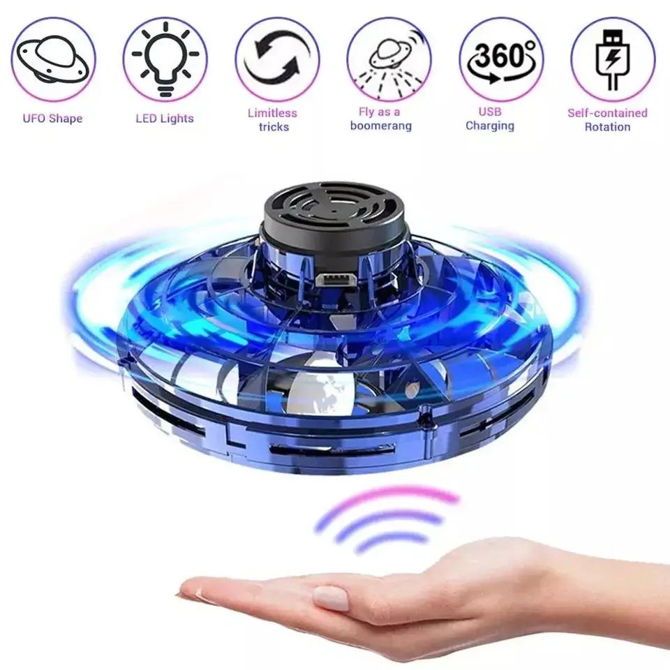 Flynova Fly Spinner UFO Toy for Kids