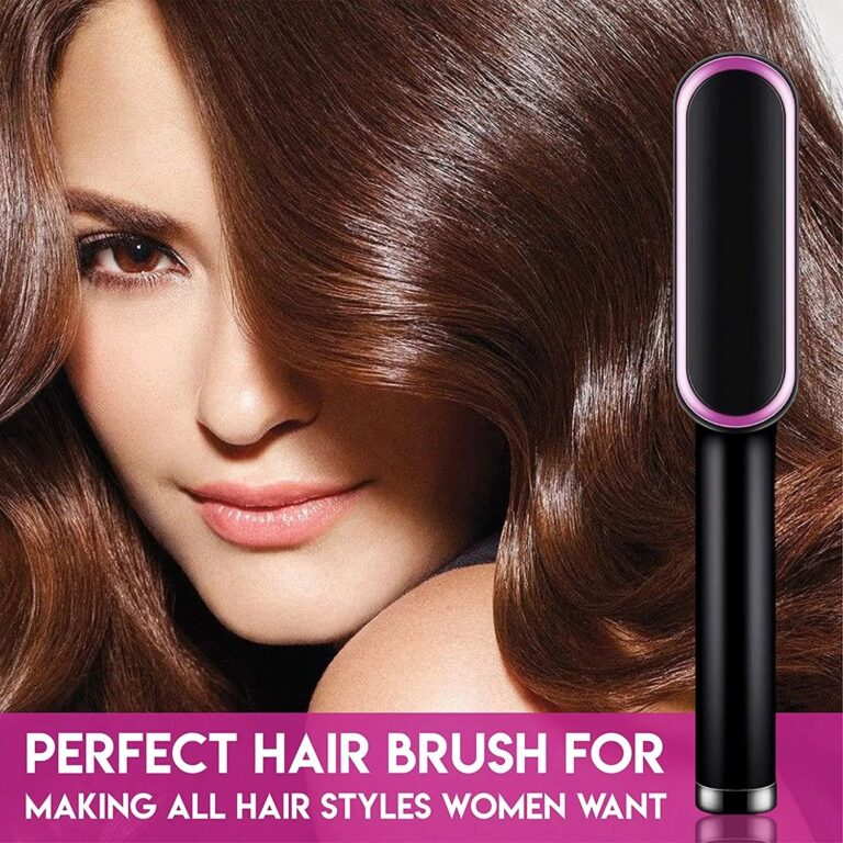 Hair Straightener Brush for Girls – Comb Style Multi Color