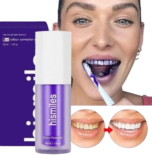 Hismile Purple Toothpaste For Teeth Whitening