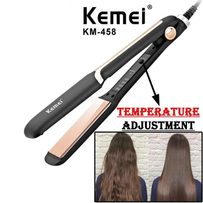 KEMEI KM-458 Hair Straightener for Women