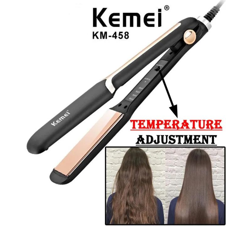 KEMEI KM-458 Hair Straightener for Women