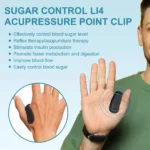 Sugar Control Acupressure Clip for Migraine and Stress Relief