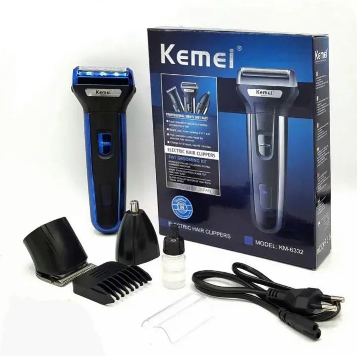 kemei-professional-hair-trimmer-3-in-1